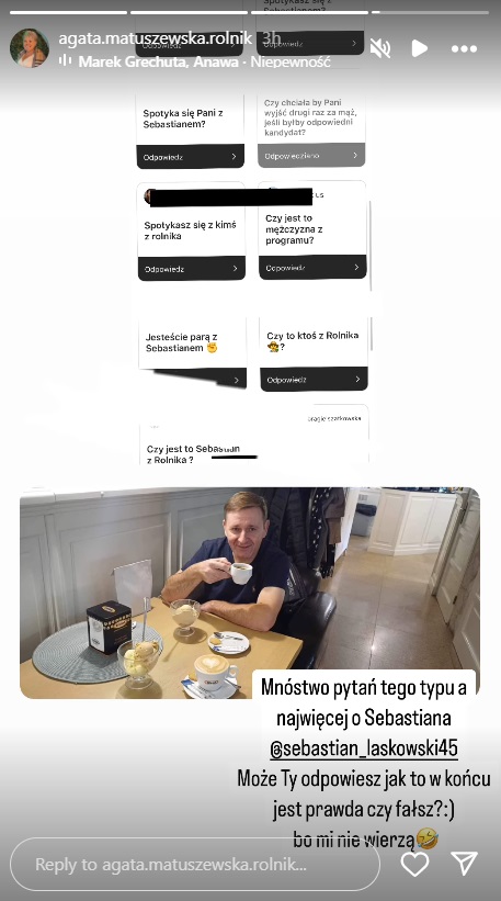 Agata z Rolnik szuka żony Instagram
