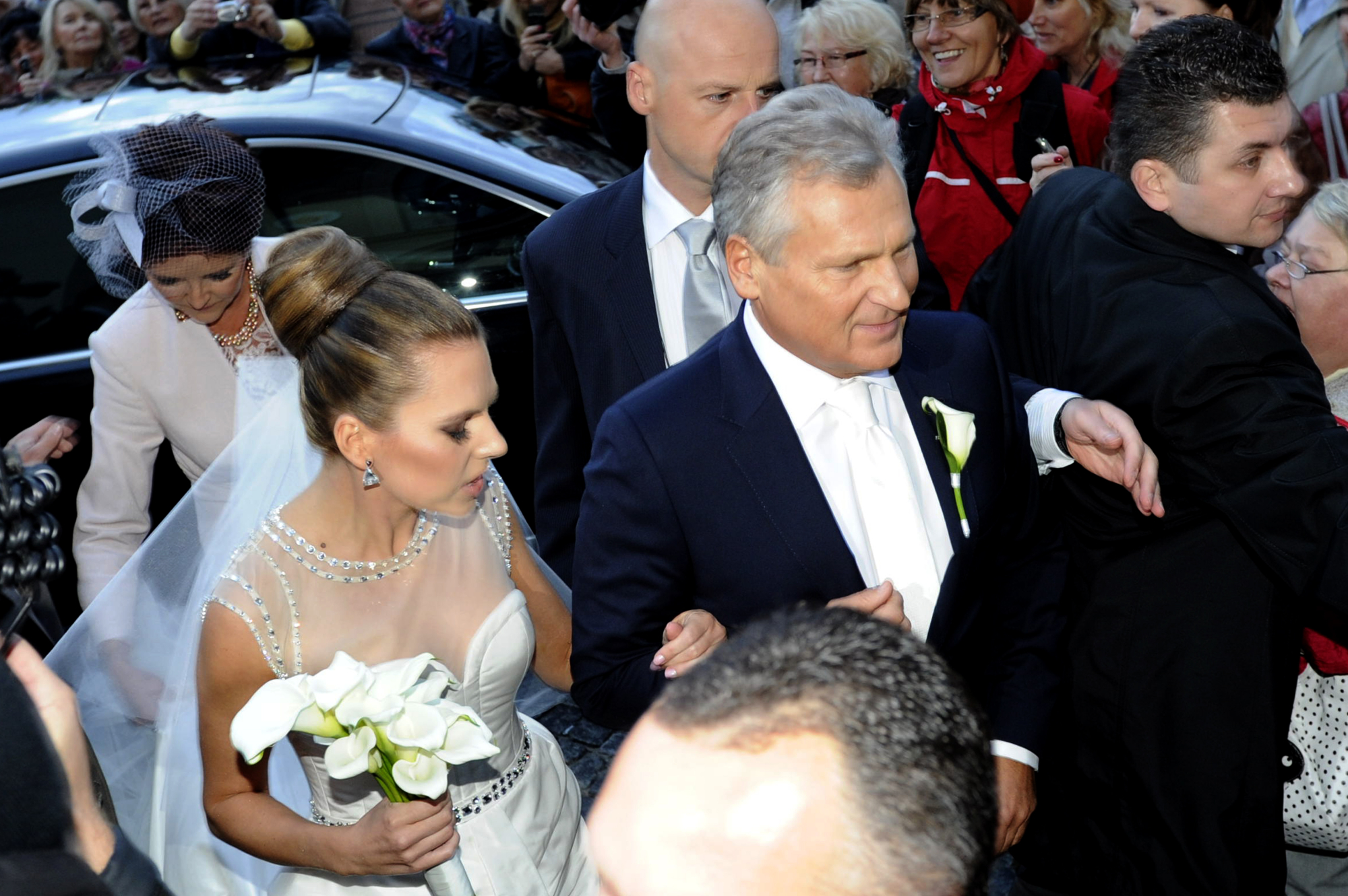 Ślub Aleksandry Kwaśniewskiej i Kuby Badacha